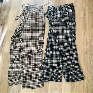 Eddie Bauer men’s pj pants szL, set of 2